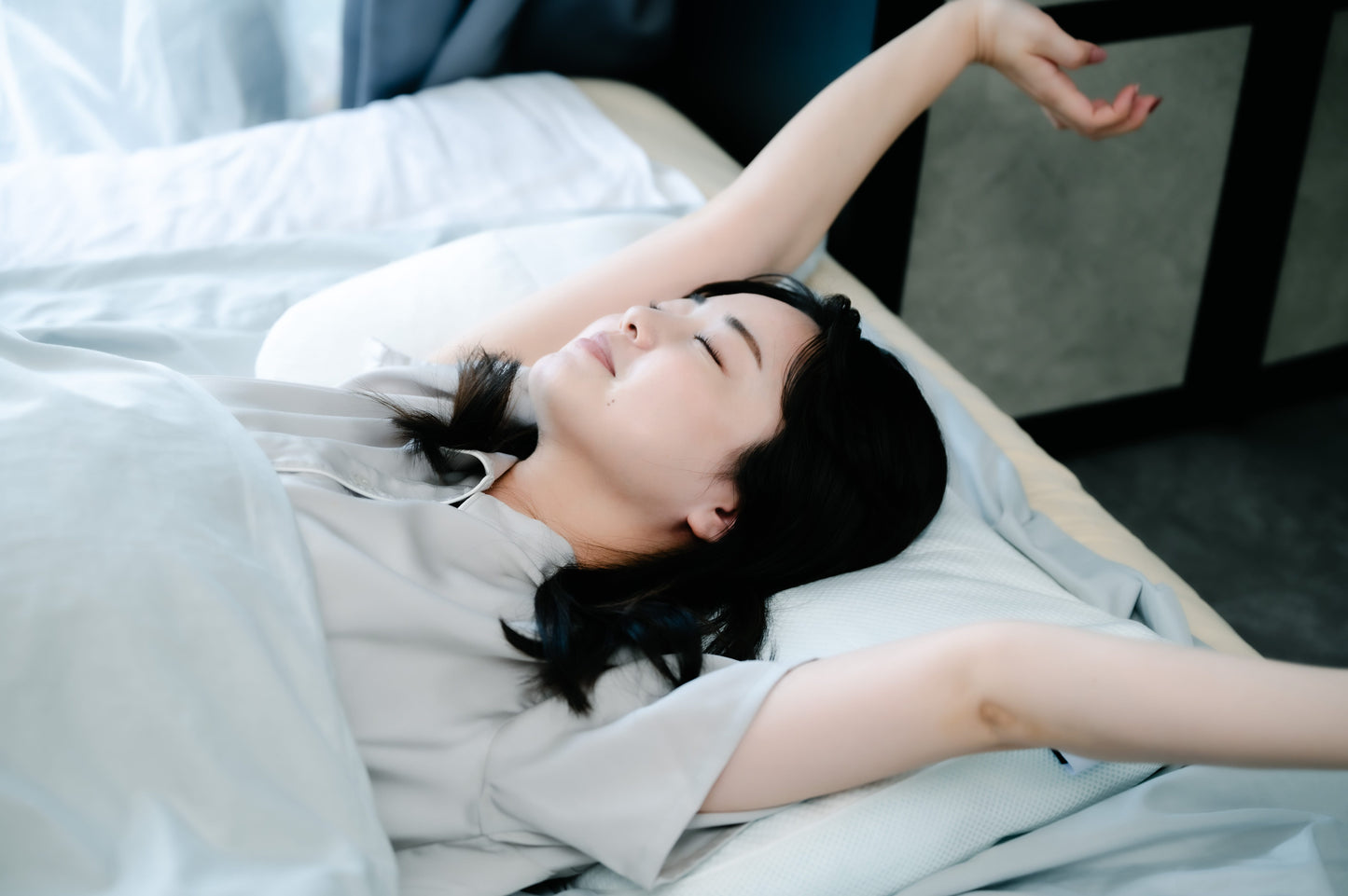 寝室でつくるまくら